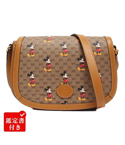 グッチ ショルダーバッグ 斜め掛け ミッキーマウス Disneyコラボ GGｽﾌﾟﾘｰﾑ 602694 498879 レディース GUCCI