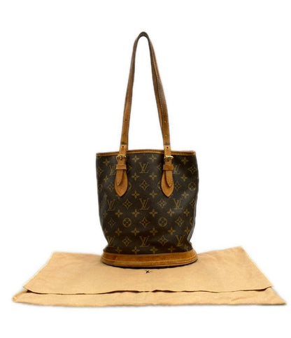 訳あり LOUIS VUITTON トートバッグ ショルダーバッグ 肩掛け バケットPM モノグラム M42238 レディース ルイ・ヴィトン