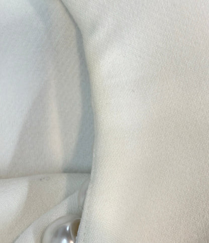 YOKO CHAN 長袖ワンピース フロントラッフルパール 22AW YCD-622-84122 レディース SIZE 36 (S) ヨーコチャン