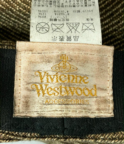 ヴィヴィアンウエストウッド 麦わら帽子 ストローハット レディース SIZE M Vivienne Westwood