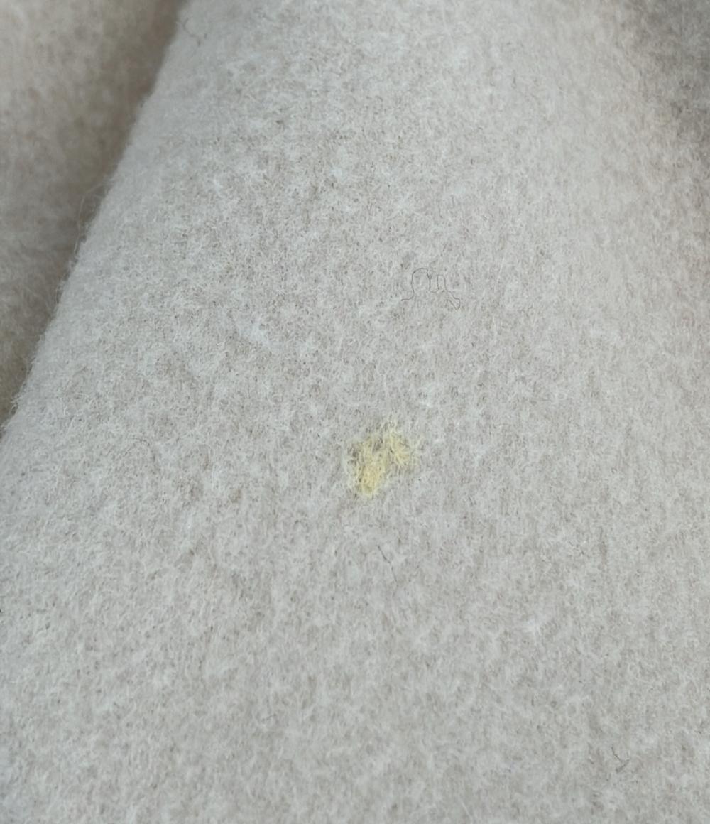 Drawer ウールケヌキファーカフスノーカラーコート レディース SIZE 38 (S) ドゥロワー