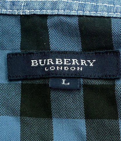 バーバリーロンドン 長袖シャツ シャンブレーシャツ メンズ SIZE L (L) BURBERRY LONDON