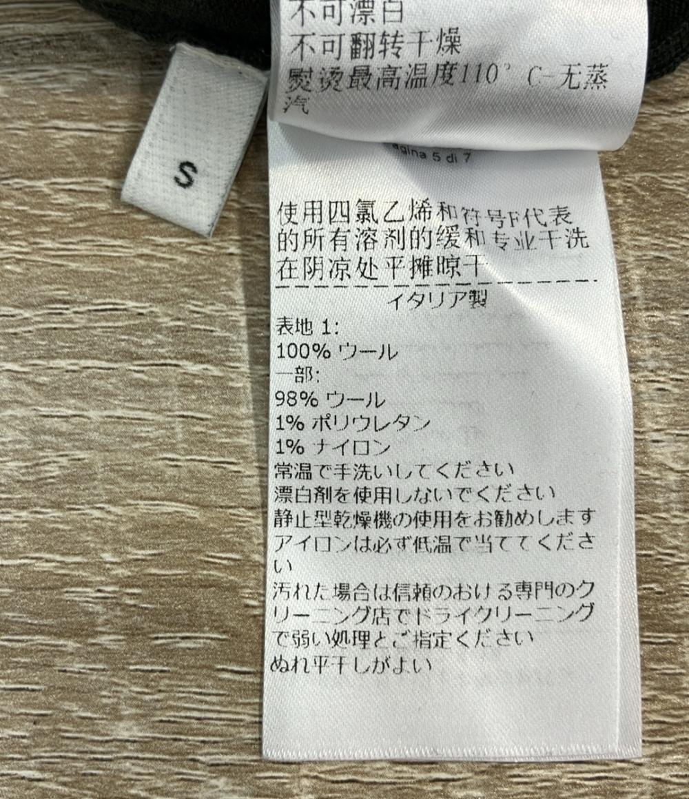 BOTTEGA VENETA 長袖ニット ウール クルーネック リブ プルオーバー C-EPBV-2020-1286 メンズ SIZE S ボッテガ・ヴェネタ
