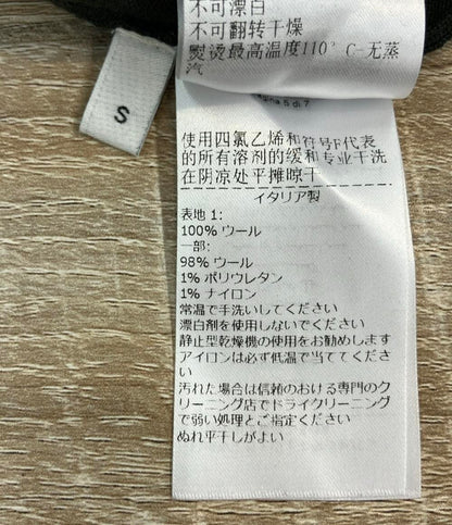 BOTTEGA VENETA 長袖ニット ウール クルーネック リブ プルオーバー C-EPBV-2020-1286 メンズ SIZE S ボッテガ・ヴェネタ