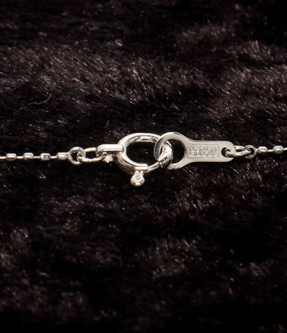 美品 ネックレス Pt900 Pt850 ダイヤ 0.37ct レディース