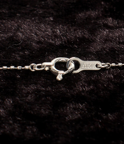 美品 ネックレス Pt900 Pt850 ダイヤ 0.37ct レディース