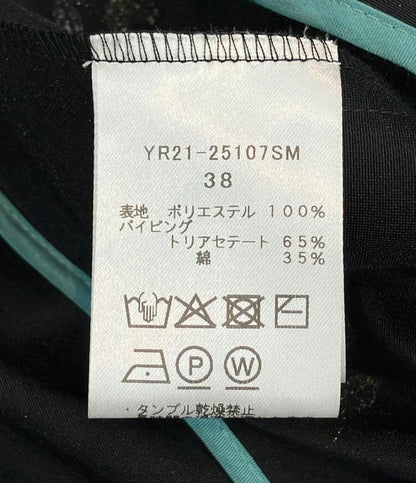 yori 半袖 ラメクローバーパフブラウス レディース SIZE 38 ヨリ