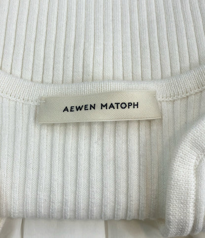 aewen matoph プルオーバー 切替ニットバルーン レディース イウエン マトフ