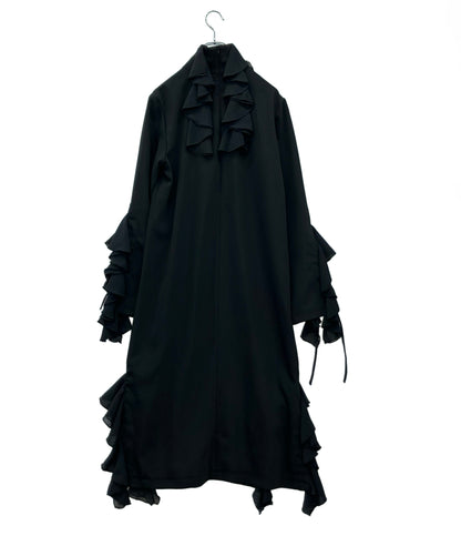 美品 FUMIE TANAKA Ray Beams 長袖ワンピース フリル FT24A-RB02 レディース SIZE F (M) フミエタナカ レイビームス
