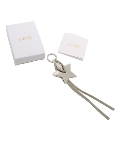 美品 クリスチャンディオール キーホルダー キーリング ノベルティ スター 星 レディース Christian Dior