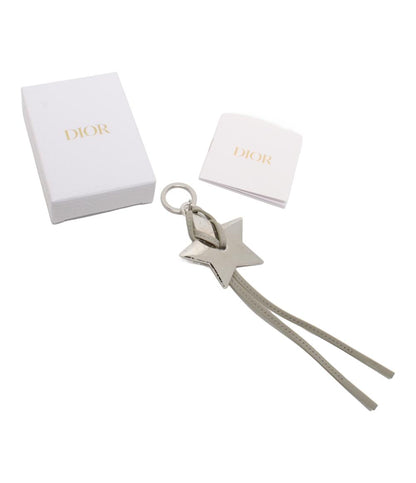 美品 クリスチャンディオール キーホルダー キーリング ノベルティ スター 星 レディース Christian Dior