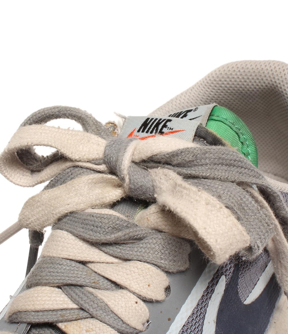 NIKE ローカットスニーカー×CLOT ×Sacai Grey Obsidian Cool Grey LD ワッフル DH3114-001 レディース SIZE 24.0 (L) ナイキ