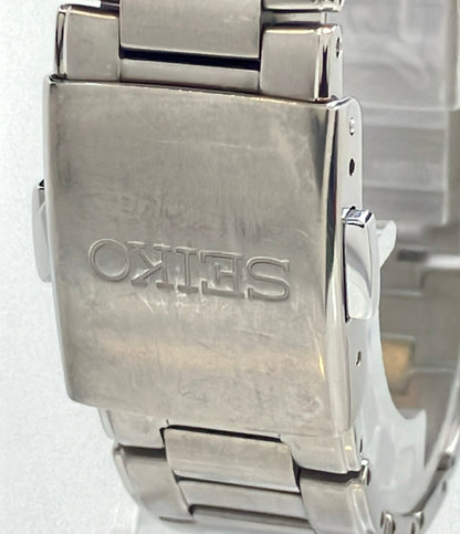 SEIKO 腕時計 ソーラー ブラック 7B42-0AN0 メンズ セイコー
