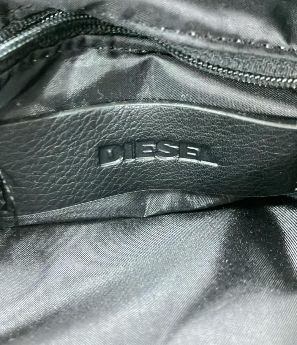 美品 ディーゼル カモフラ柄ナイロンミニショルダーバッグ 斜め掛け メンズ DIESEL