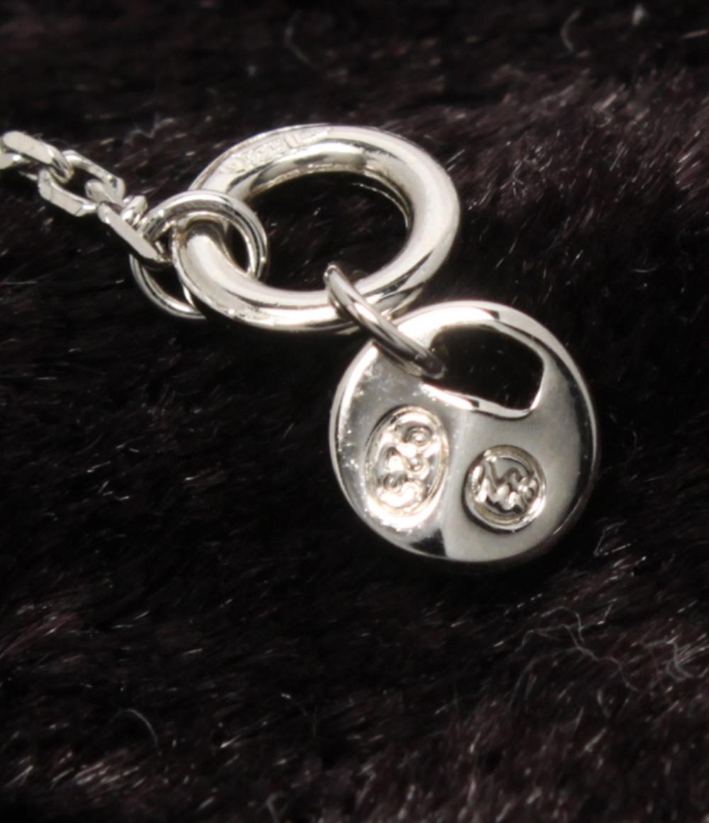 美品 MICHAEL KORS ネックレス SV925 ハートモチーフ レディース