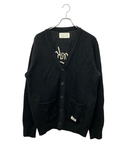 WACKO MARIA 長袖カーディガン 17AW Vネック CLASSIC CARDIGAN 17FW-WMK-KN05 メンズ SIZE L ワコマリア