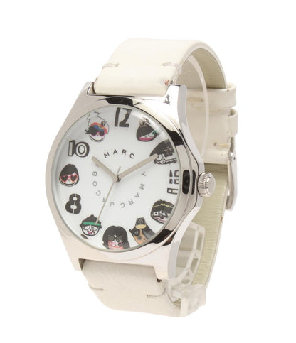 マークバイマークジェイコブス 腕時計 ミスマークウィリアム クオーツ ホワイト MBM1149 メンズ MARC BY MARC JACOBS