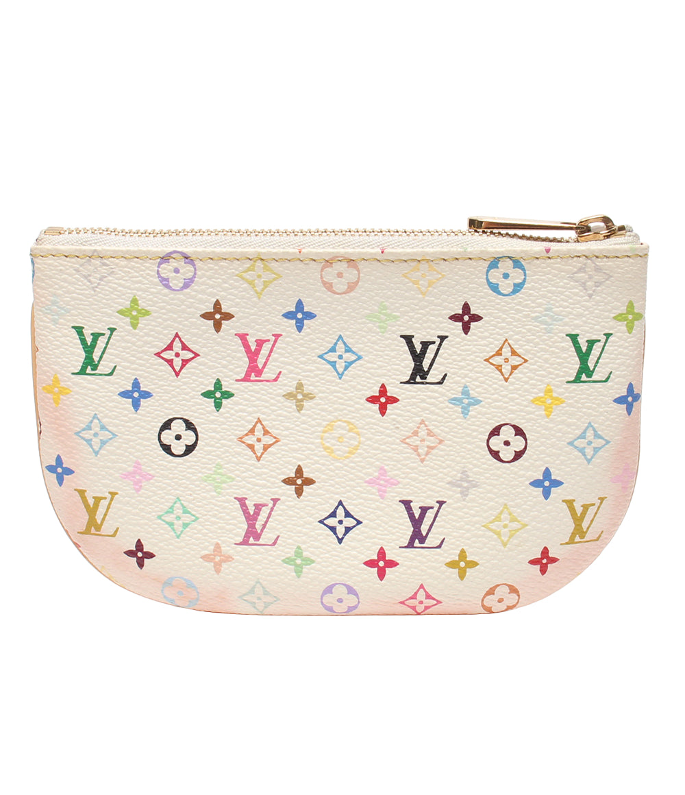 LOUIS VUITTON ポーチ カラビナ付き ポシェットMM マルチカラー M60028 レディース ルイ・ヴィトン