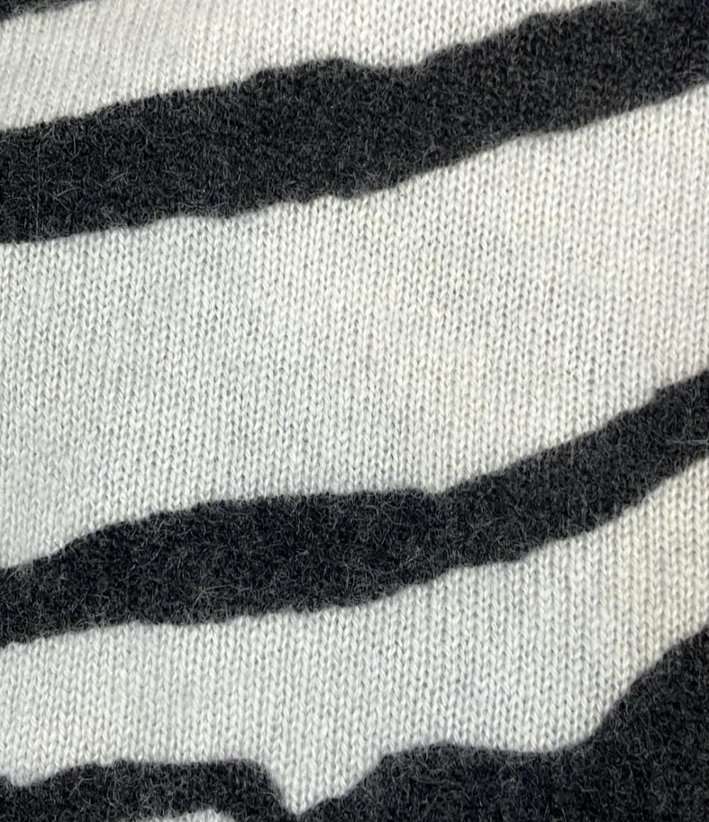 Supreme 長袖ニット 24SS CASHMERE SWEATER ZEBRA ストリート メンズ SIZE M シュプリーム