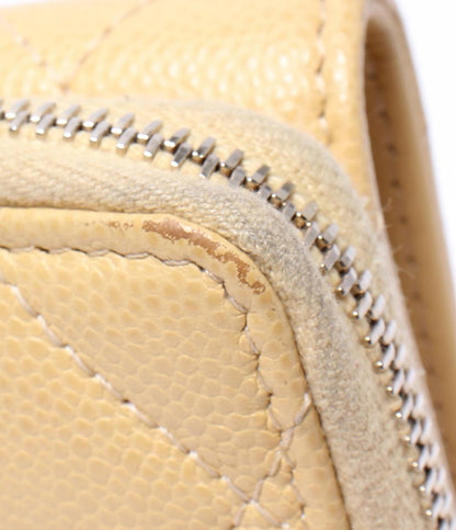 シャネル 三つ折り財布 ゴールド金具 レディース CHANEL