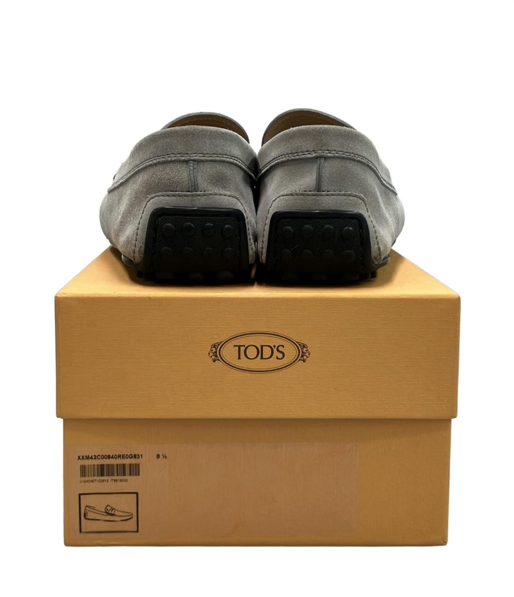 美品 TOD’S ローファー ドライビングシューズ スエード モカシン ゴンミーノ メンズ SIZE 8.5 (L) トッズ