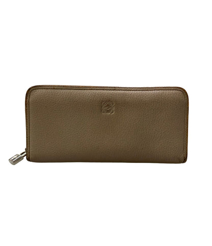 LOEWE ラウンドファスナー長財布 レザー レディース ロエベ