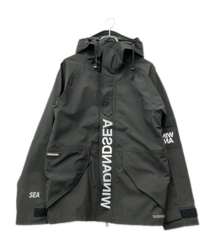 WIND AND SEA リフレック ウォータープルーフ パーカー メンズ SIZE S ウィンダンシー
