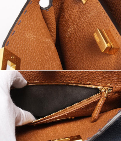 フェンディ 2wayハンドバッグ ショルダーバッグ 斜め掛け ピーカブー スモール レディース FENDI