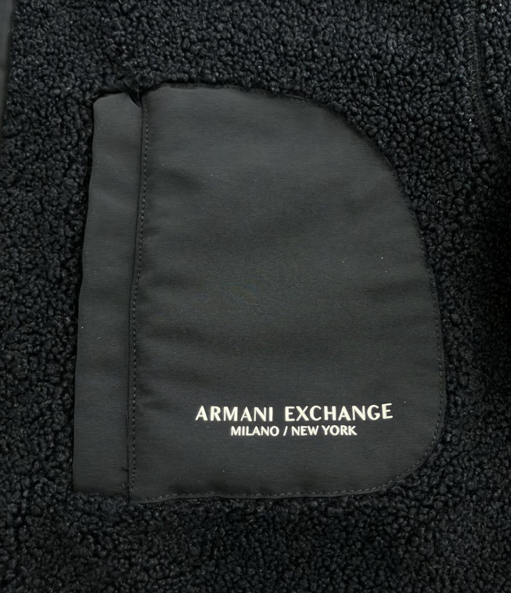 アルマーニエクスチェンジ ボアフリースジャケット メンズ ARMANI EXCHANGE