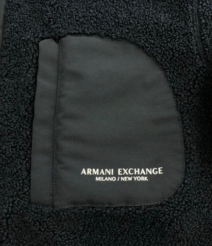 アルマーニエクスチェンジ ボアフリースジャケット メンズ ARMANI EXCHANGE