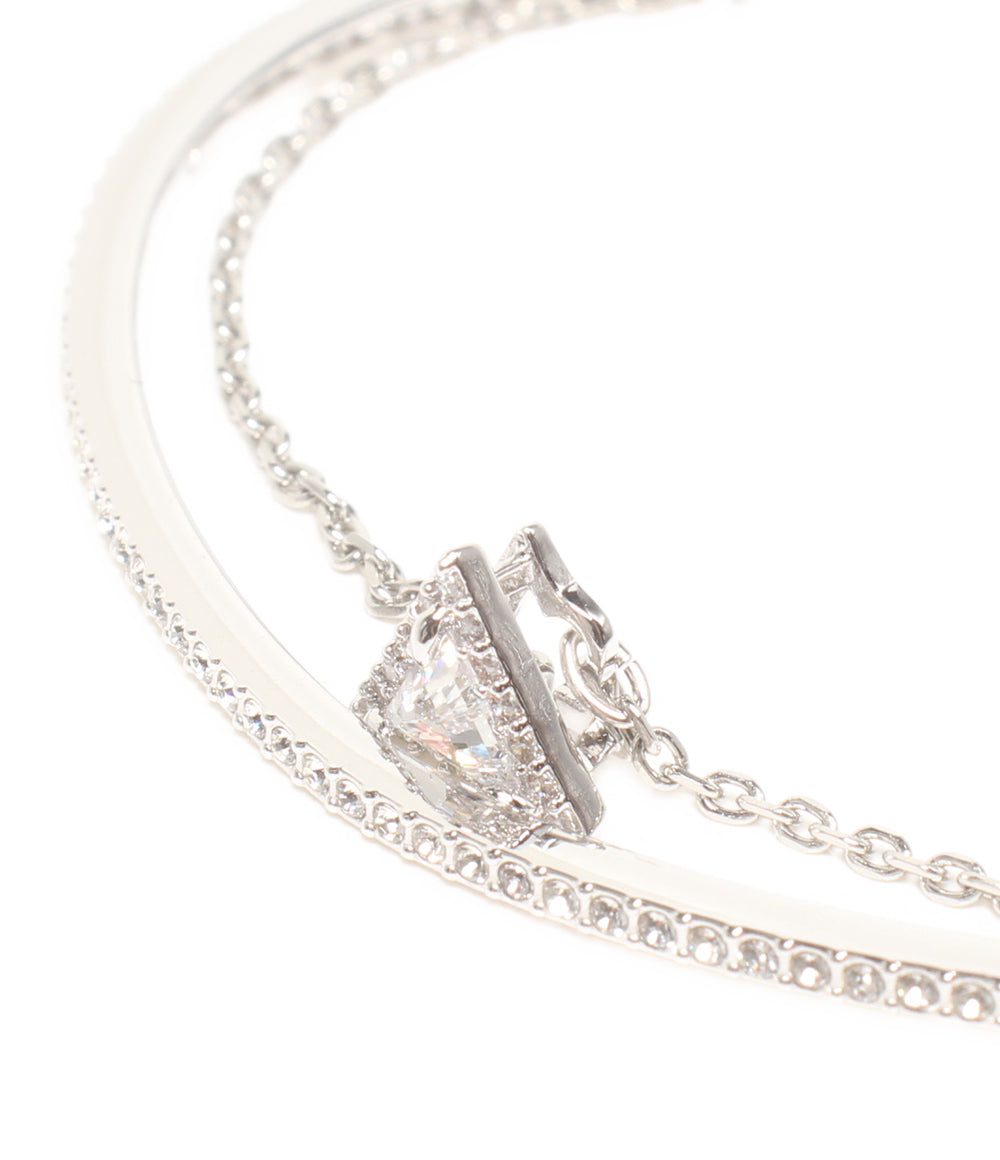 美品 SWAROVSKI ブレスレット Ortyx オルティックス バングル レディース スワロフスキー