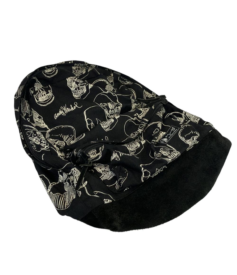 ANDY WARHOL BY HYSTERIC GLAMOUR リュック デイパック スカル柄 ドクロ柄 メンズ レディース アンディウォーホル バイ ヒステリックグラマー