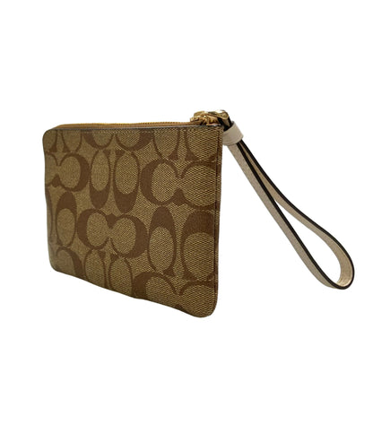 美品 COACH ポーチ シグネチャー F58035 レディース コーチ