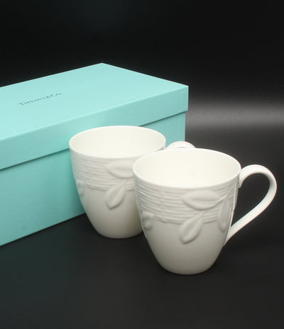 美品 Tiffany & Co. マグカップ 2点セット ペア テラス ティファニー
