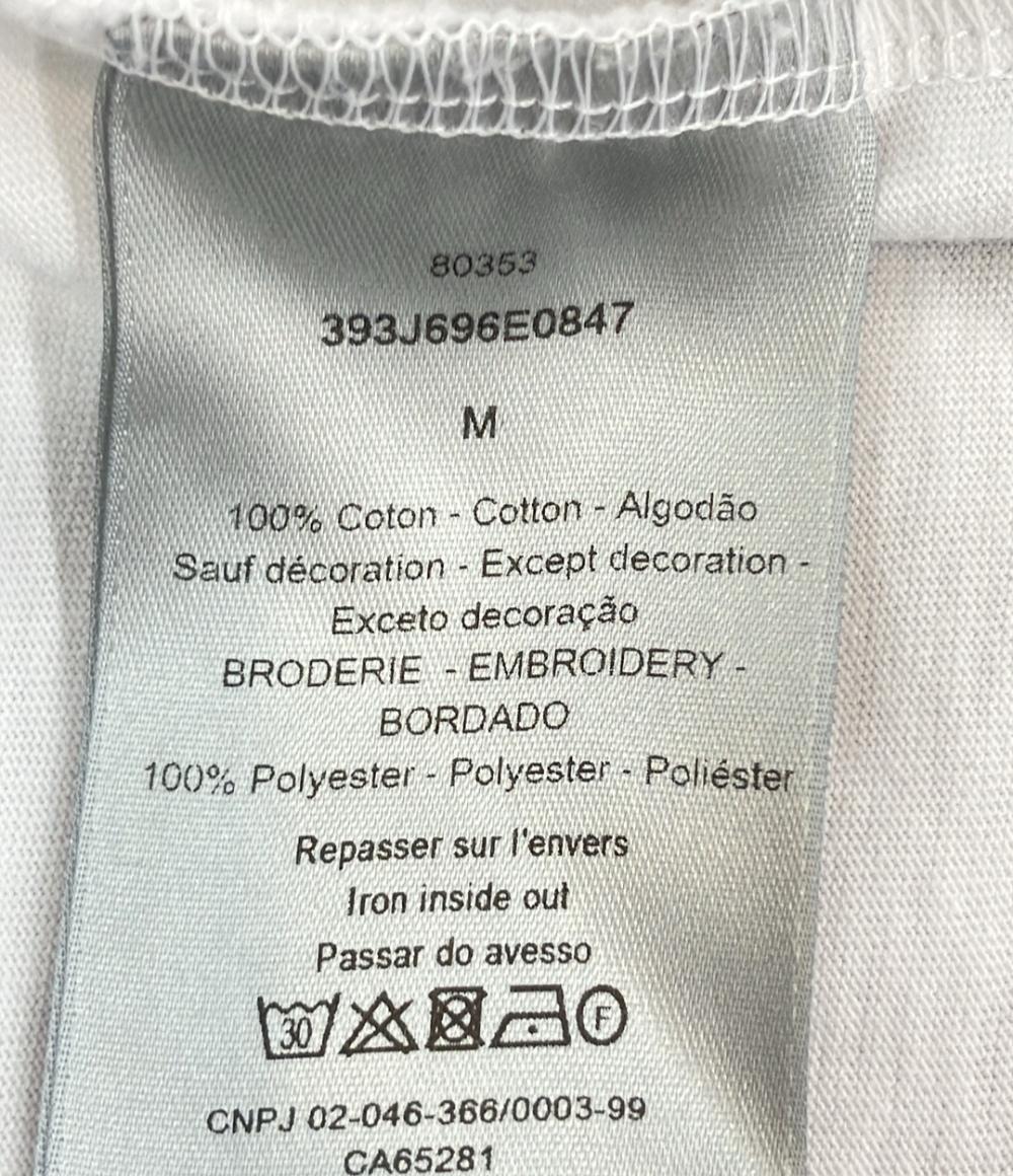 Christian Dior 半袖Tシャツ ネオン ロゴ刺繍 オーバーサイズ 393J696E0847 メンズ SIZE M クリスチャンディオール