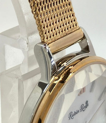 ルビンローザ 腕時計 ソーラー シェル R203 レディース Rubin Rosa