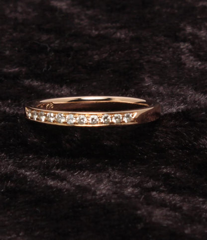 美品 4℃ リング 指輪 K18 ダイヤ レディース SIZE 8号 ヨンドシー