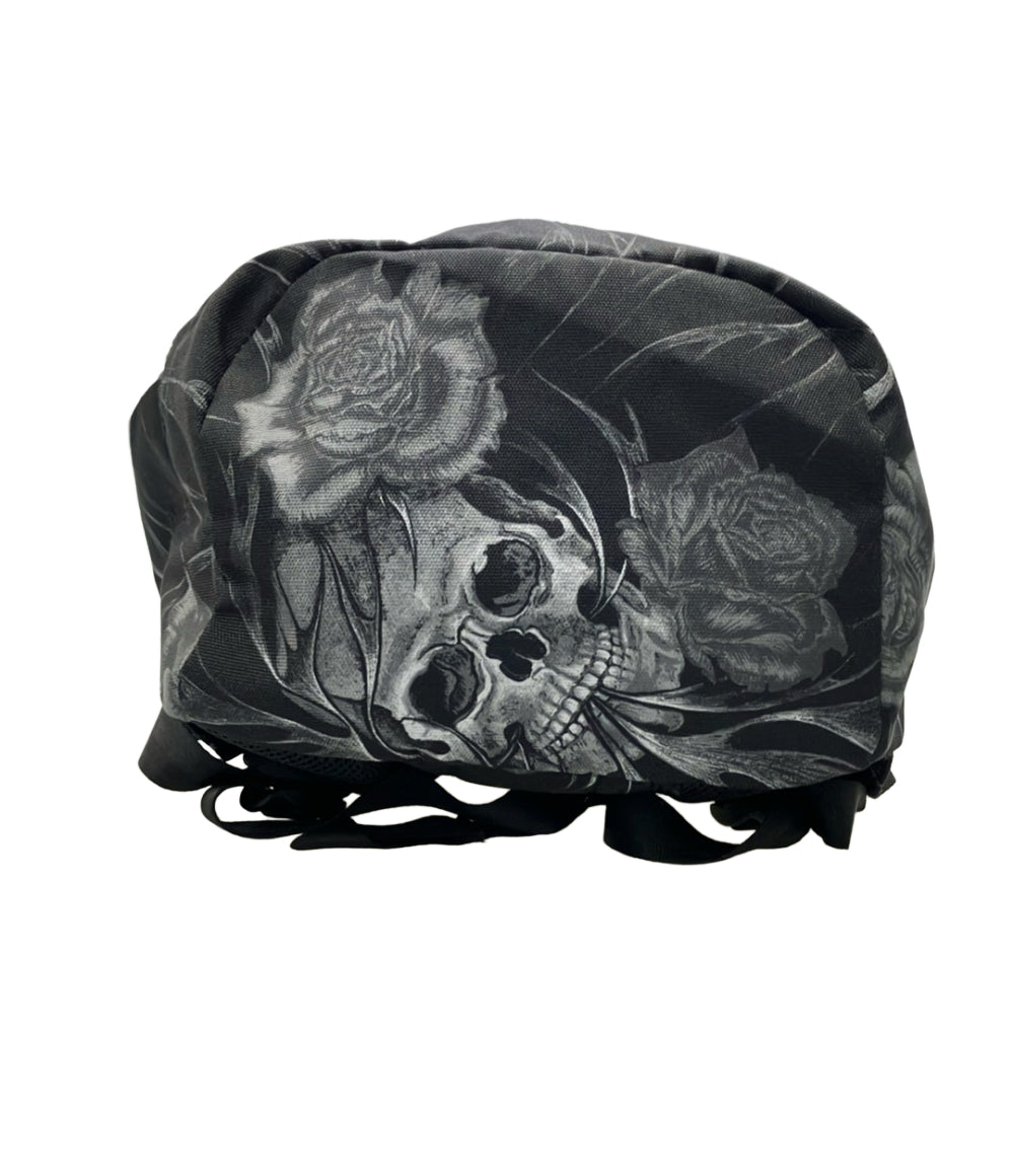 美品 NEW ERA Yohji Yamamoto リュック デイパック スカル柄 メンズ ニューエラ ヨウジヤマモト