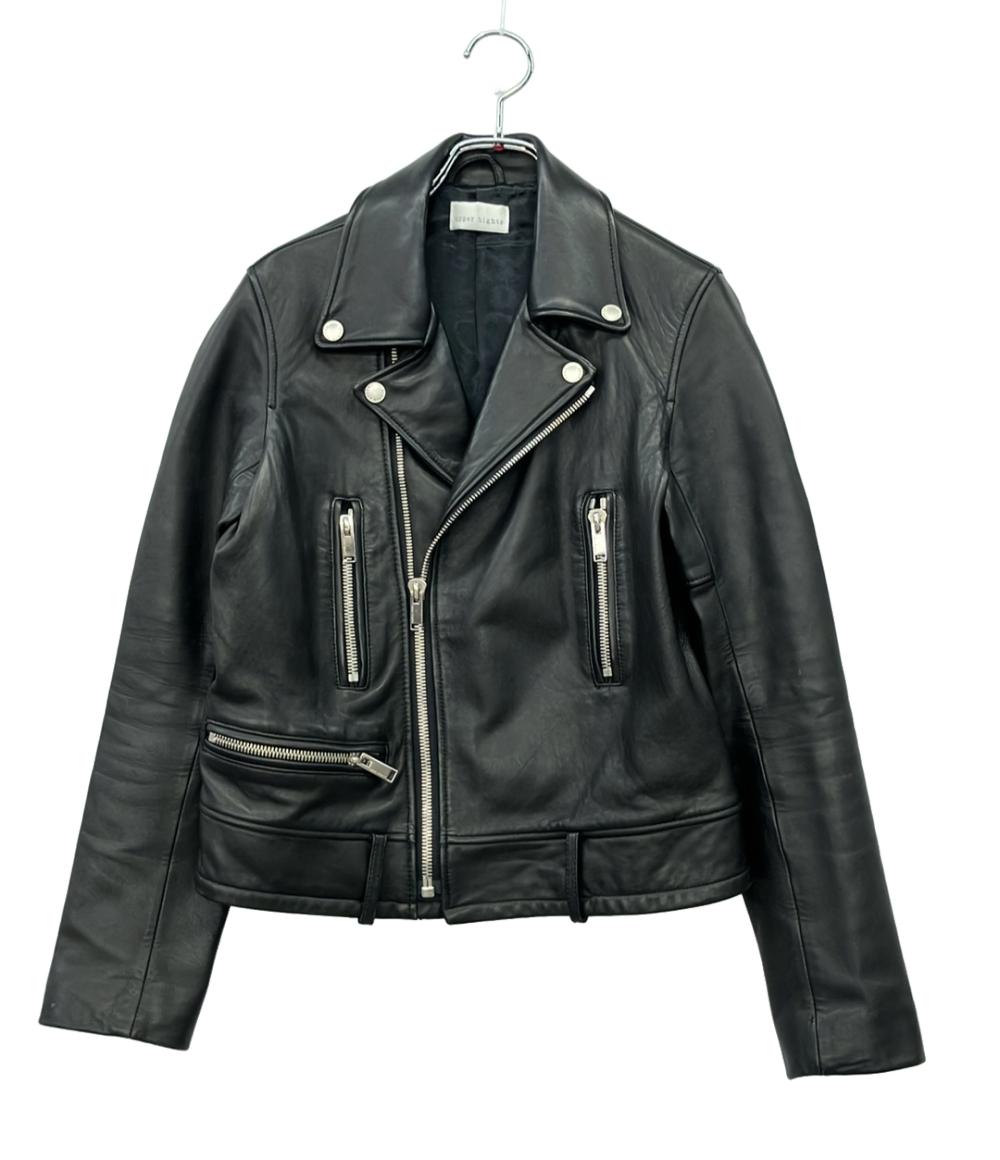 Upper hights ライダースジャケット 羊革 174LL501 レディース SIZE 1 (S) アッパーハイツ
