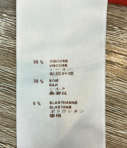 LOUIS VUITTON 半袖カットソー シルク混 レディース SIZE S ルイ・ヴィトン