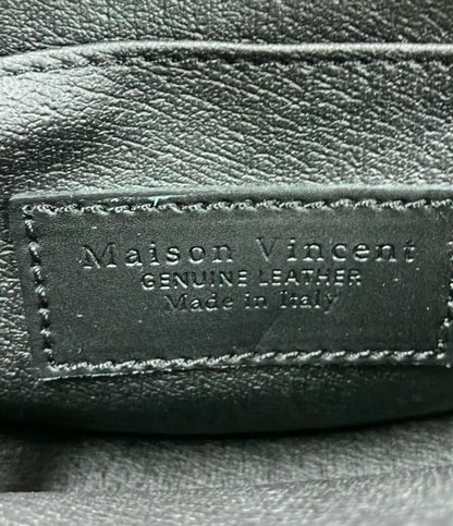 メゾンヴァンサン 2wayレザーハンドバッグ フラップミニショルダーバッグ 斜め掛け レディース Maison Vincent