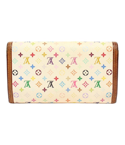 ルイ・ヴィトン 三つ折り長財布 ポルトトレゾール インターナショナル マルチカラー M92659 レディース LOUIS VUITTON
