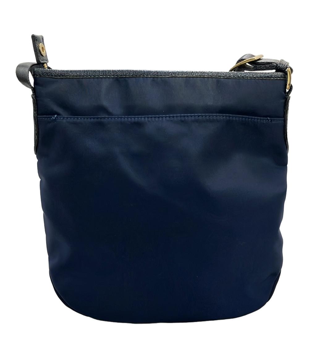 ダックスのプリントイラスト ショルダーバッグ ネイビー ダックスのプリントイラスト ショルダーバッグ ネイビー ダックスの