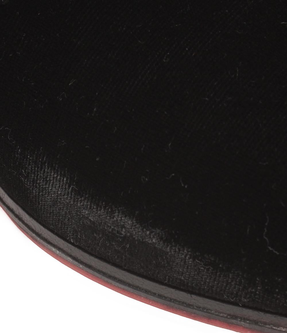 Christian Louboutin スパイクベルベットローファー スタッズ メンズ SIZE 41 25.5(cm) クリスチャンルブタン