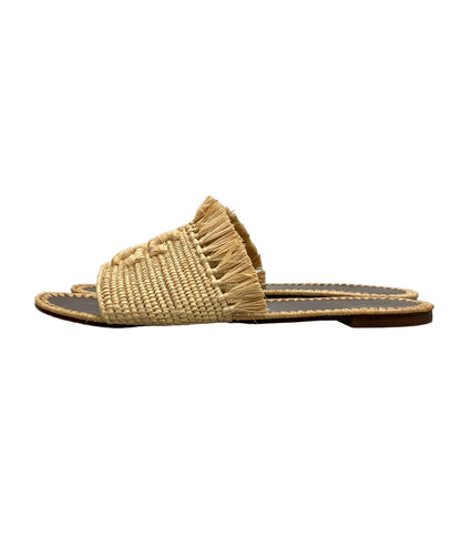 Tory Burch フラットサンダル エレノア ラフィア レディース SIZE 7.5 (25cm) トリーバーチ