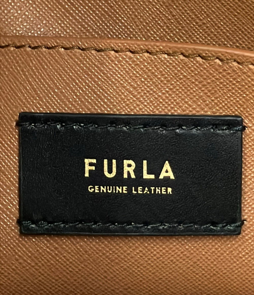 美品 FURLA ハンドバッグ トートバッグ レザー レディース フルラ