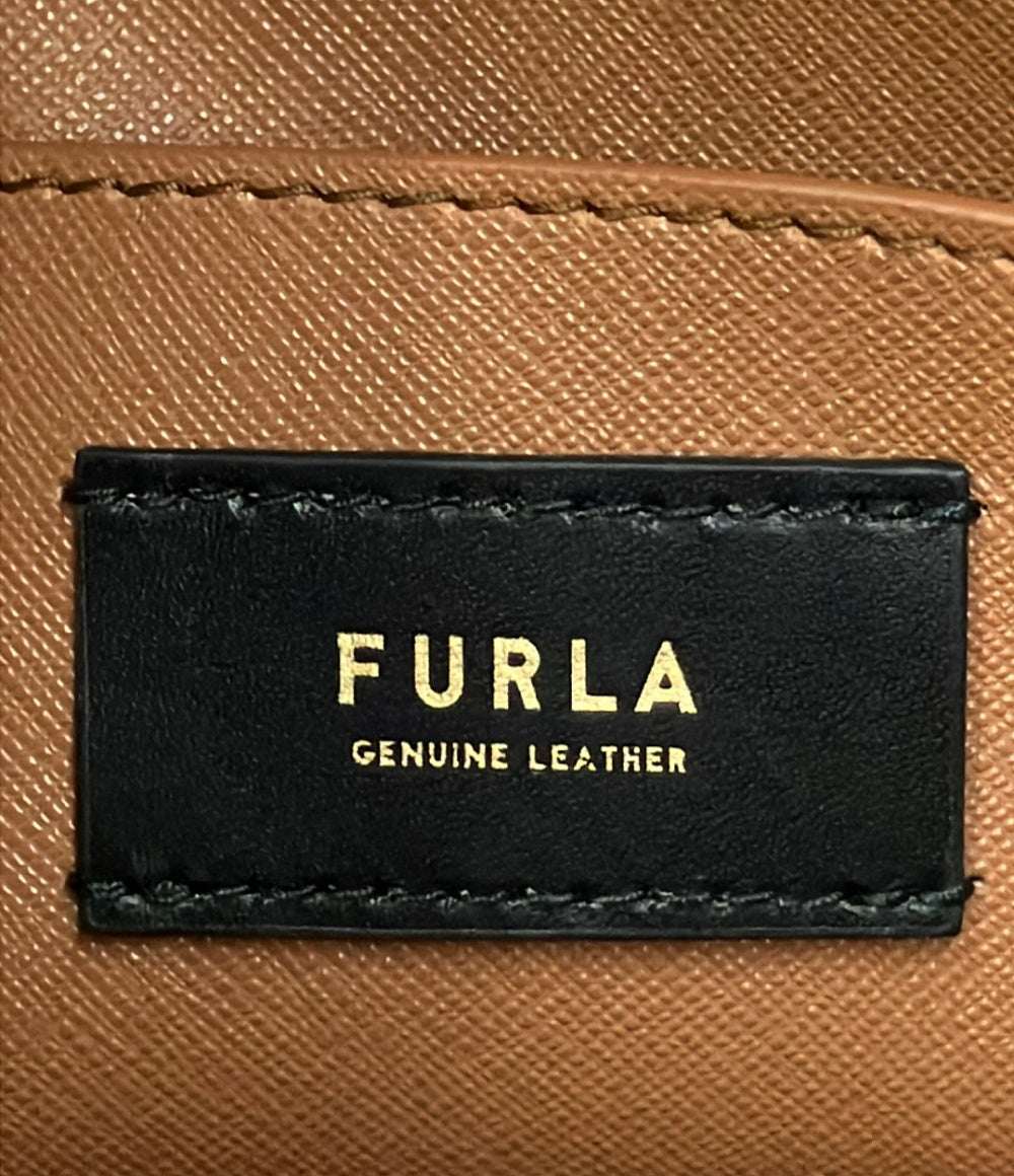 美品 FURLA ハンドバッグ トートバッグ レザー レディース フルラ