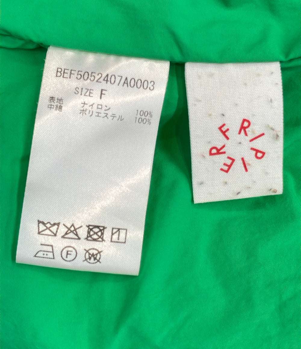 FRIPIER 中綿 ジップビッグブルゾン レディース SIZE F (M) フリピエ