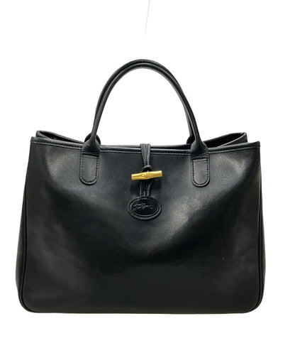 Longchamp ハンドバッグ レザー レディース ロンシャン