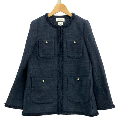 訳あり オペークドットクリップ ツイードジャケット レディース SIZE 36 (S) OPAQUE.CLIP